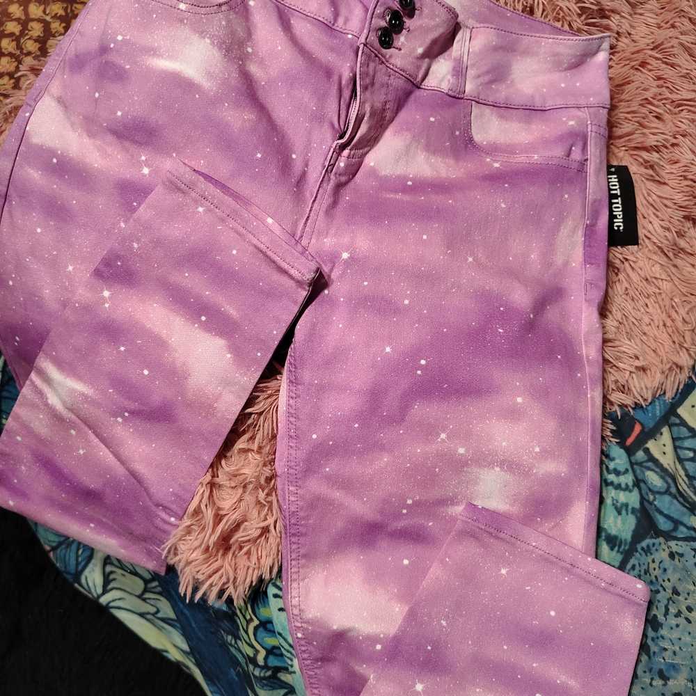 BlackHeart HT Pink Galaxy Skinny Jeans/SZ 13/ NWT/ See Info Pics